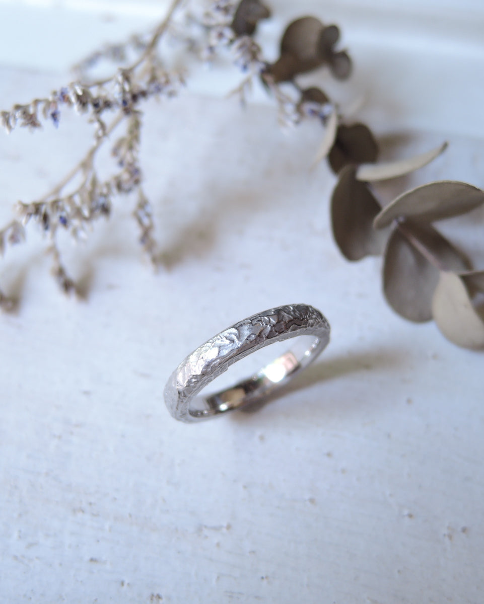 シルバー メモリアルリング サンプル