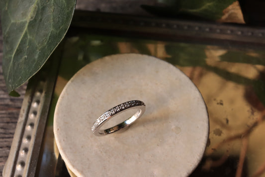 dia half eternity ring